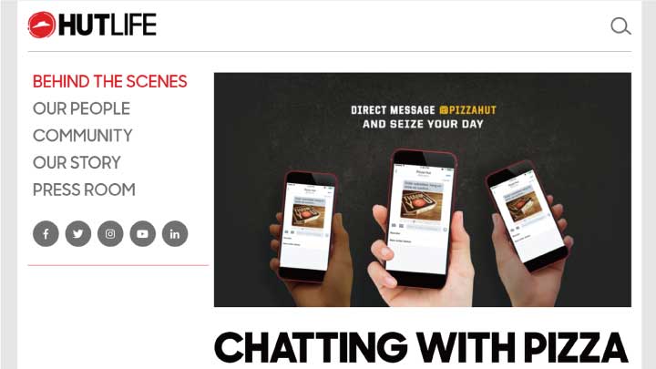 【海外】ピザハットのトップ画像