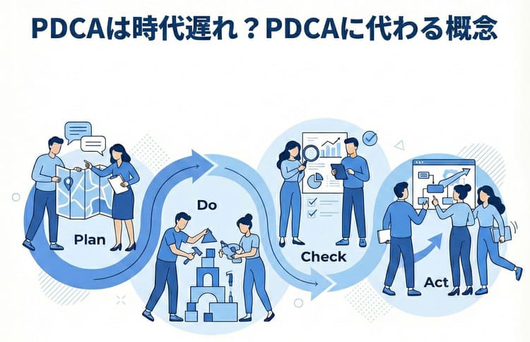 PDCAは時代遅れ？PDCAに代わる概念