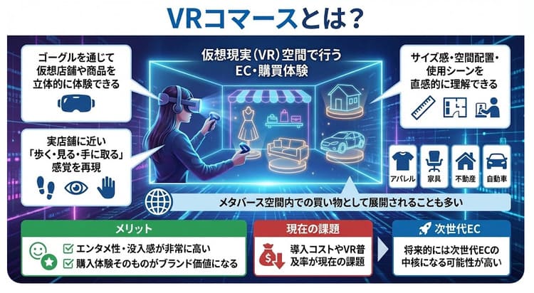 新しい形のECビジネスVRコマース