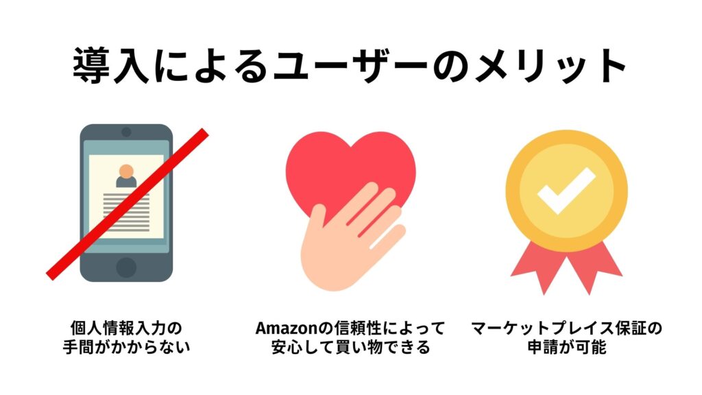 ユーザーがECサイトでAmazon Payを使うメリット